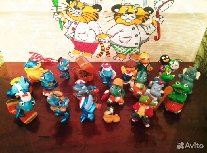 Игрушки из киндера 90х