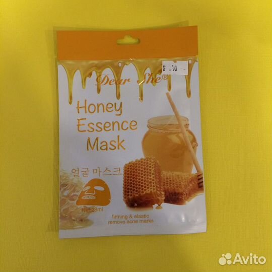 Маска тканевая с мёдом Корея