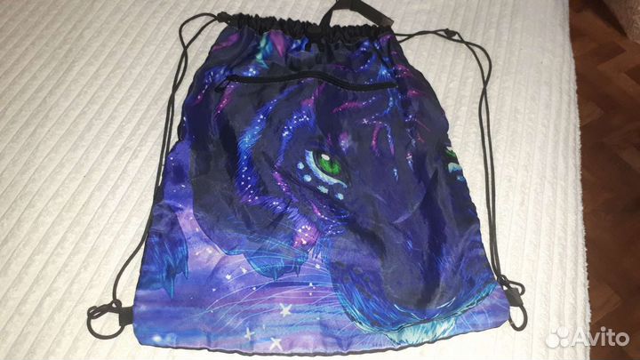 Мешок школьный для сменной от обуви