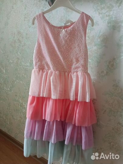 Нарядное платье H&M 128
