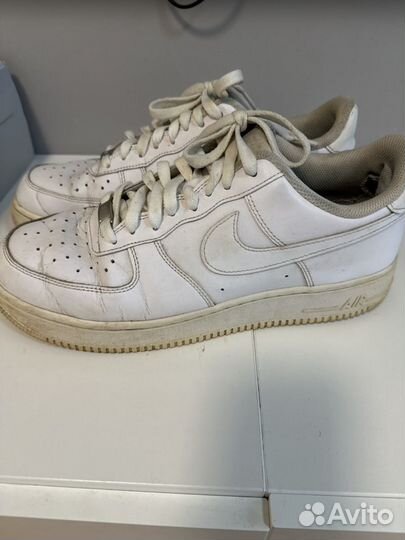 Кроссовки кожаные Nike Air force 1 оригинал