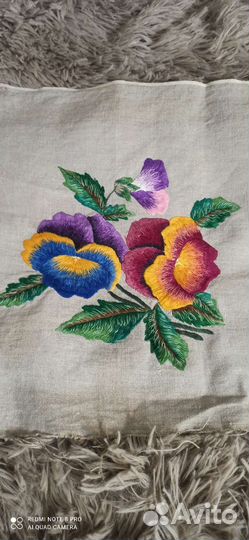 Вышивка гладью СССР