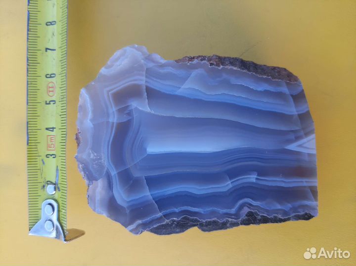Срез агата полированый