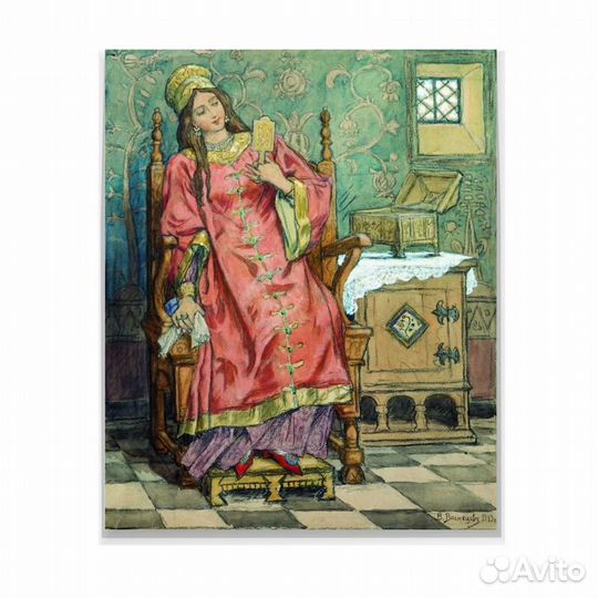 Картина-Царевна-Несмеяна