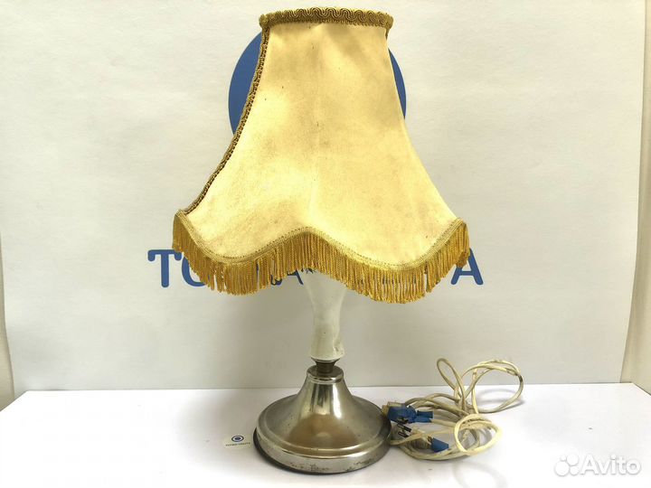 Ночник Торшер с Абажуром СССР Фарфор