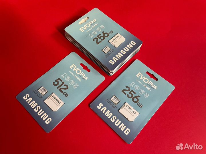 Карта памяти micro sd 256 / 512 samsung