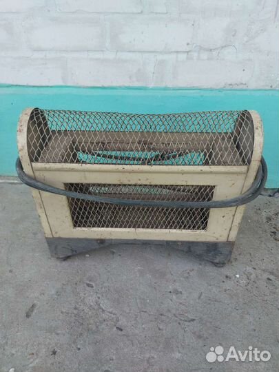 Камин электрический СССР рабочий с подсветкой