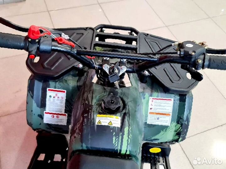 Квадроцикл детский Grizlik X16 ES зеленый