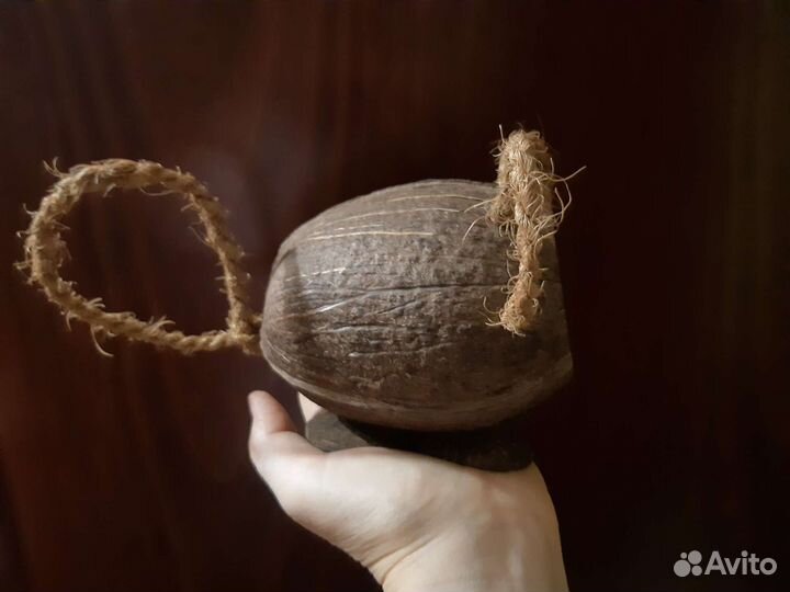 Домик из кокоса для грызунов и др