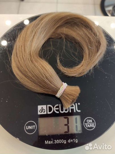 Детские волосы для наращивания 100г