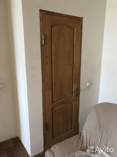 Дверь входная бу деревянная с коробкой