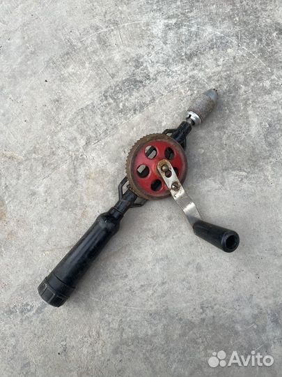 Ручная мини дрель СССР