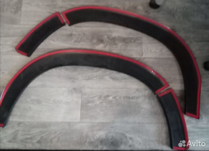 Накладки на арки renault duster