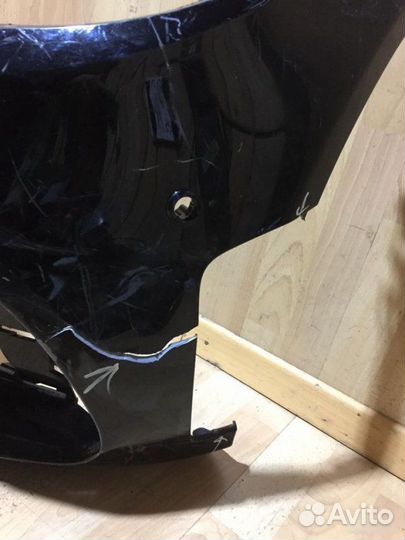 Бампер передний под парктроники Mercedes Benz C