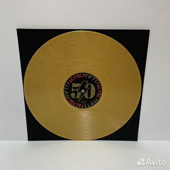 AC/DC - Back in Black (LP) gold vinyl