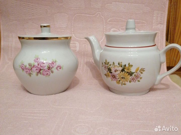 Чайные и кофейные сервизы СССР