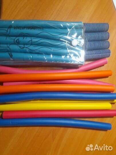 Бигуди спиральные коклюшки папильотки термобигуди