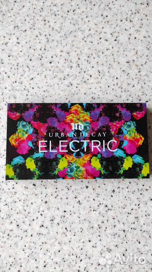 Палетка теней urban decay electric