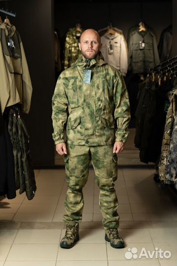 Костюм Горка 5, рип-стоп, зелёный мох