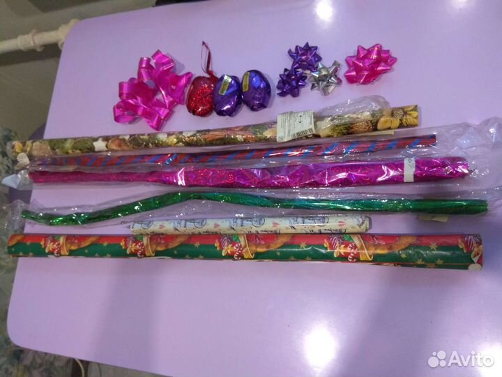 Упаковочная декоративная бумага для подарков