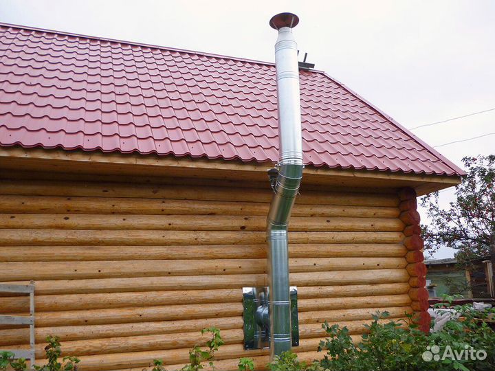 Дымоход 4 м Комплект Диаметр 115х200