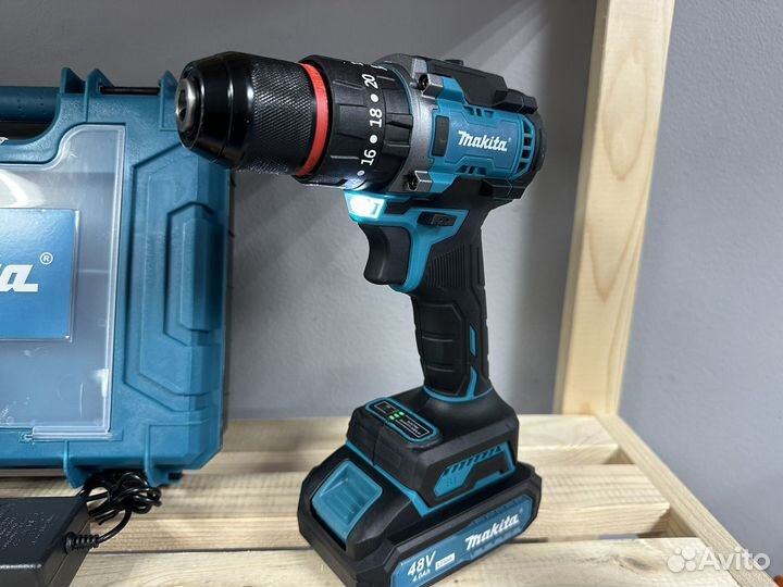 Шуруповерт ударный бесщеточный makita 48V