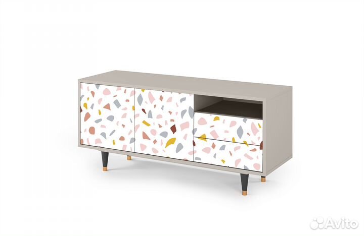 Тв-тумба T7 - Сатин - Marmelade Cheese