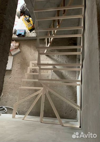 Металлических конструкций Установка