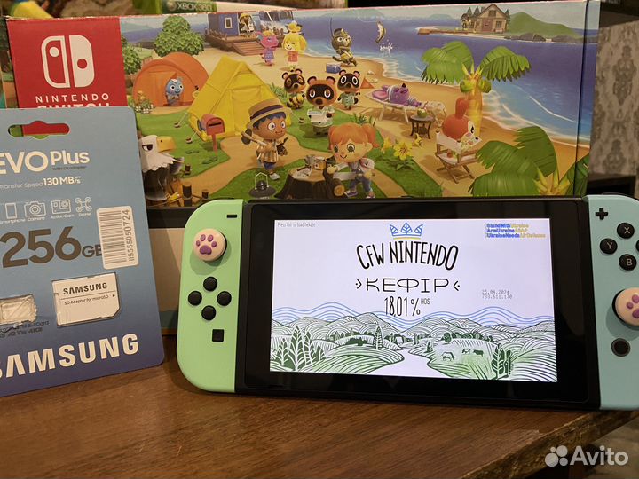 Прошитый Nintendo Switch Rev2 Лимитированная