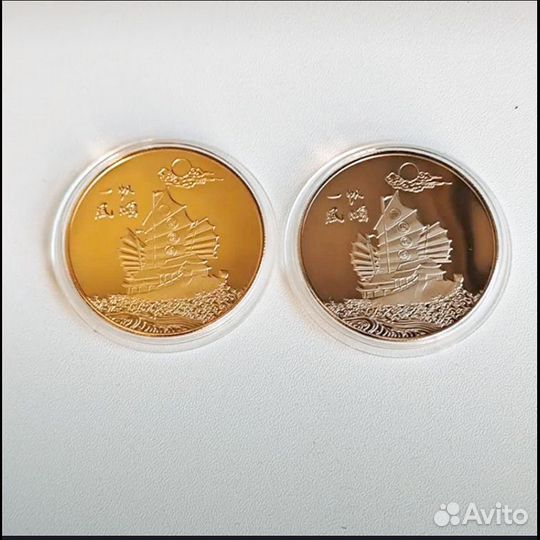 Сувенир жетон фэн шуй Китай на удачу и богатство