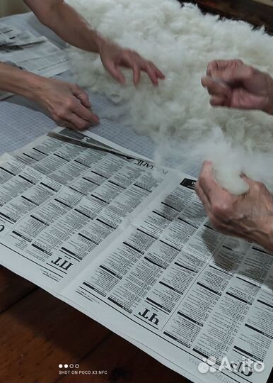 Одеяло шерстяное