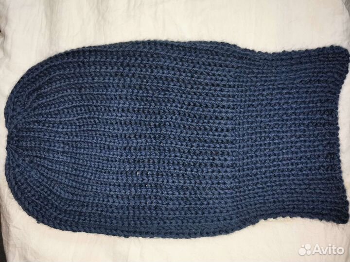 Балаклава шерсть, акрил ручная работа