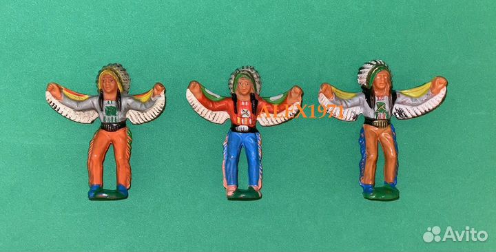 Индейцы резиновые, индейцы гдр, солдатики