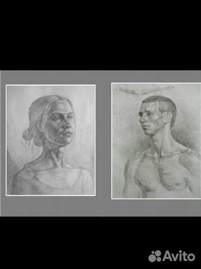 Рисунки мягким материалом