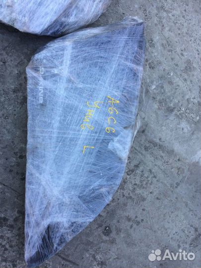 Стекло правое в кузов Ауди А6 С6 универсал