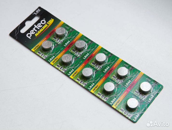 Батарейки Perfeo таблеточные, 10 шт