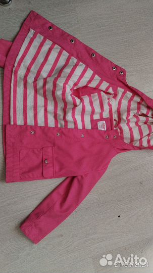 Прорезиненная куртка дождевик