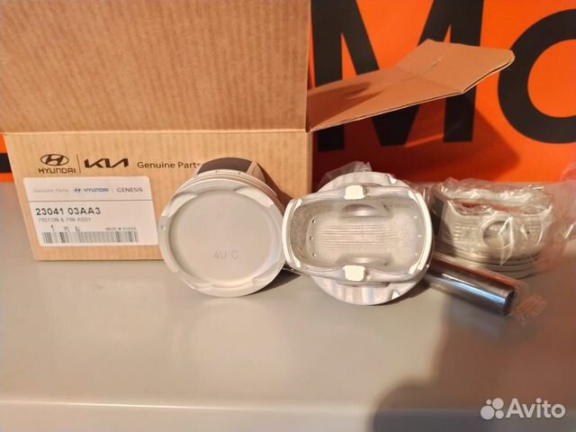 Поршни STD. 1.4 G4LC 23041 03AA3 KIA Hyundai