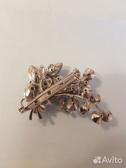 Винтажная брошь америка