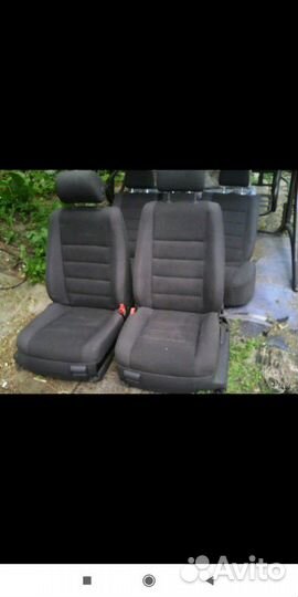 Салон (комплект кресел) сидения wolksvagen touareg