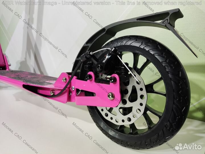 Самокат Tech Team TT City Scooter Disk pink 2024