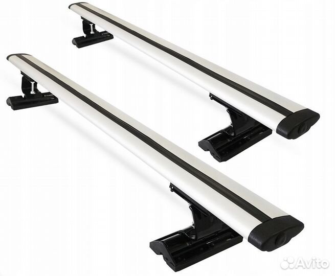 Багажник Интер крыло для авто с гладкой крышей