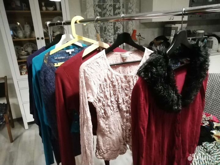 Женские кофты, блузки 52 размера. Пакеты