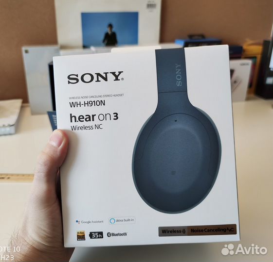 Новая Bluetooth-гарнитура Sony WH-XB910N
