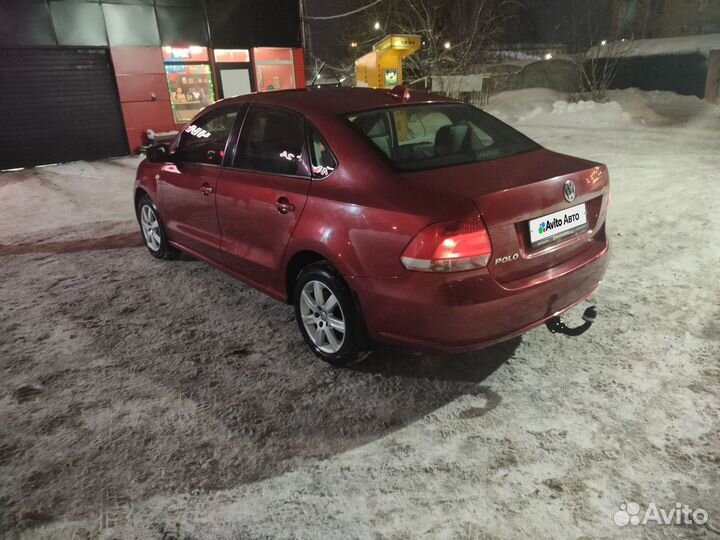 Volkswagen Polo 1.6 МТ, 2011, 163 000 км