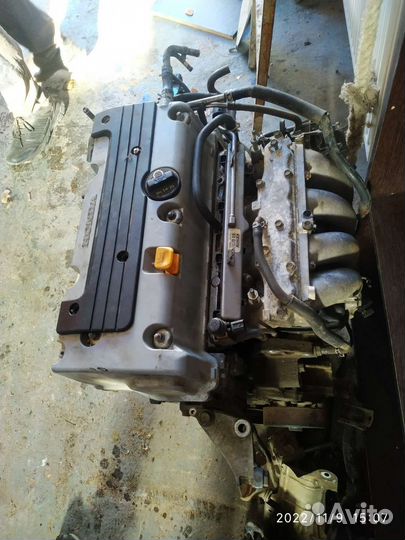 Продам мотор с коробкой аккп Honda Accord 7 2,4