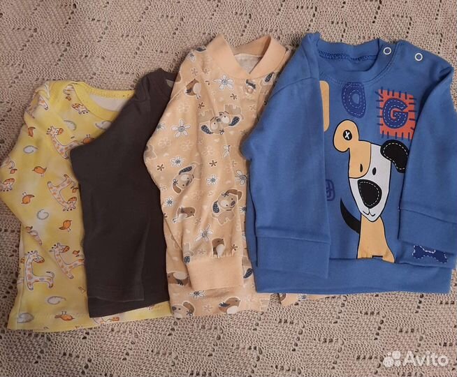 Детские вещи пакетом от 0 до 3