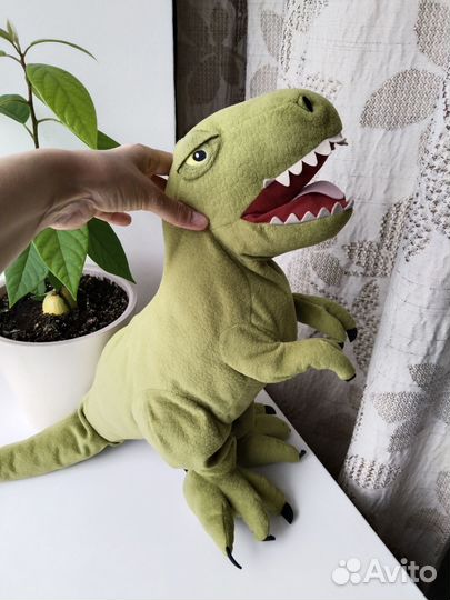 Мягкая игрушка динозавр Икеа