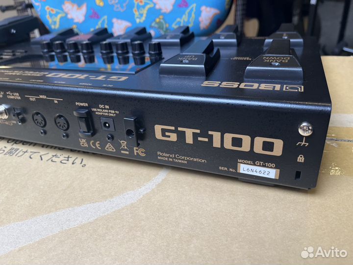 Гитарный процессор эффектов Boss GT100