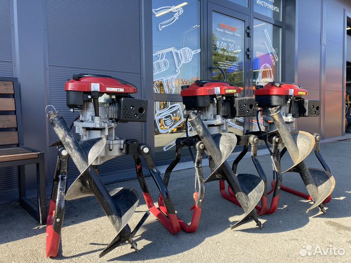 Аренда мотобура с шнеком 300 мм